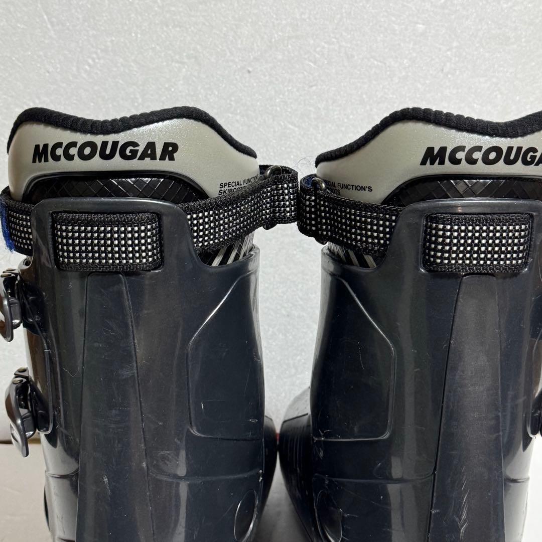 27-27.5cm スキーブーツ　グレー初心者格安激安処分317mm