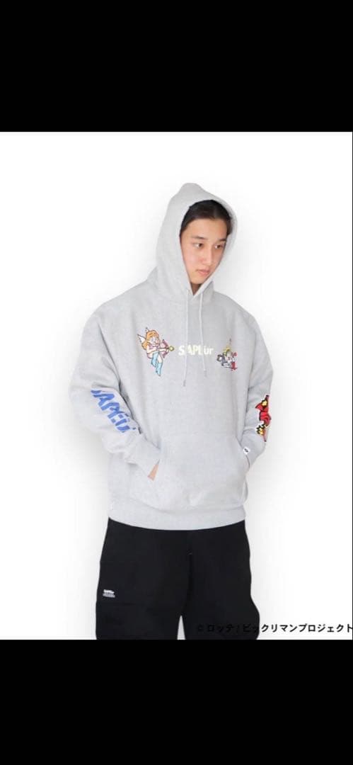 SAPEur ヘッドロココ パーカー グレー Lサイズ オマケ付き-切売販売