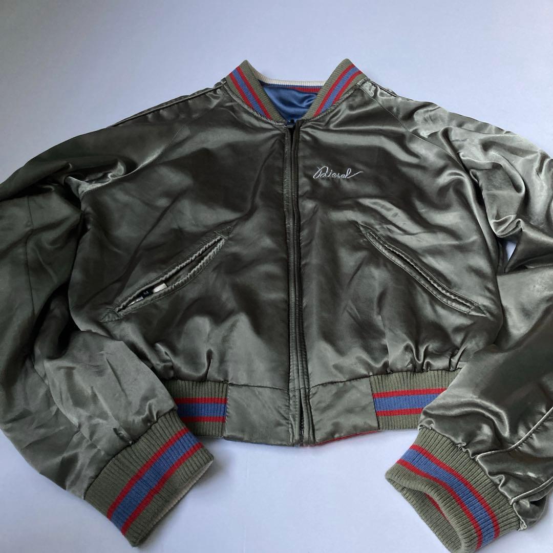 DIESEL ディーゼル スカジャン リバーシブル 刺繍 レディースMサイズ