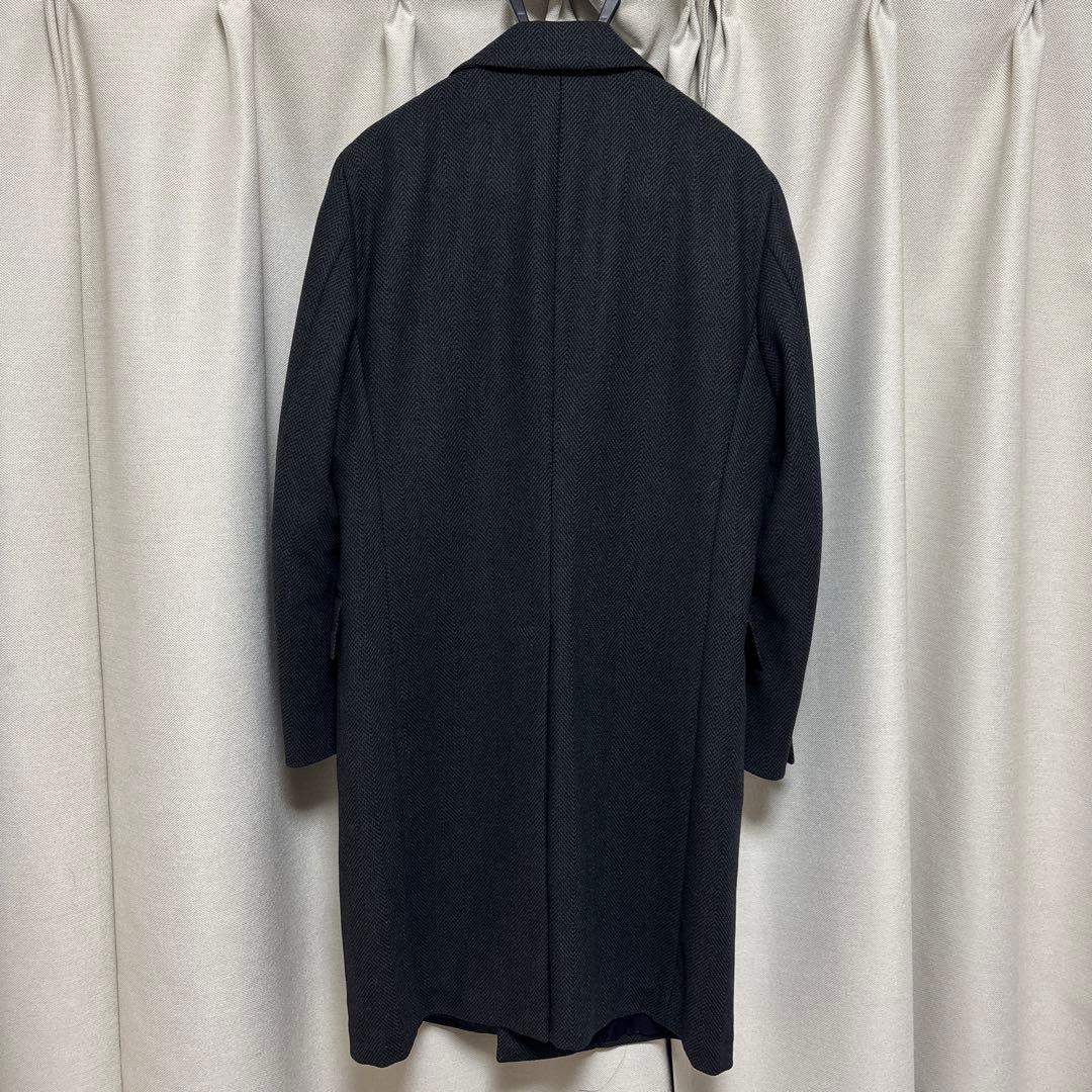 モモンガ様　Belvest極上ウール100％ チェスターコート 48 イタリア製