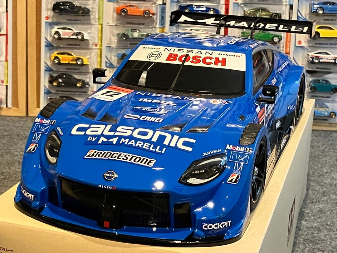 タミヤ ラジコン Nissan Z GT500 塗装済 スペアボディ 1/10 - メルカリ