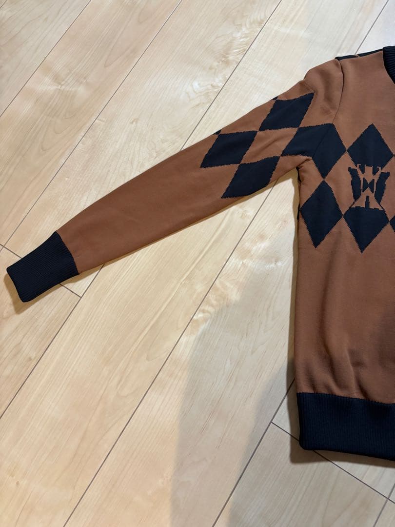 WAAC ダイヤモンドパターン セーター　新品未使用　サイズ1