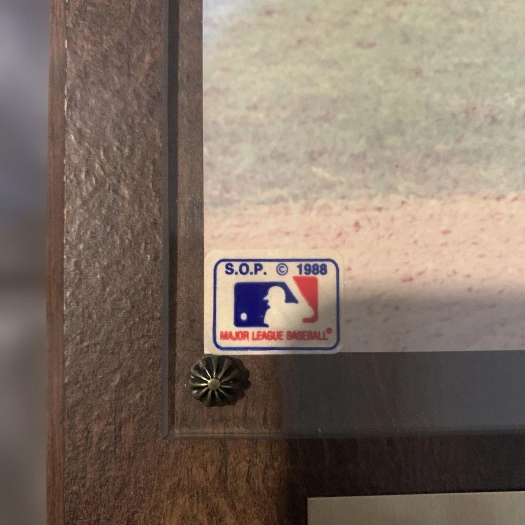 ドジャース　サンディーコーファックス サインフォトフレーム