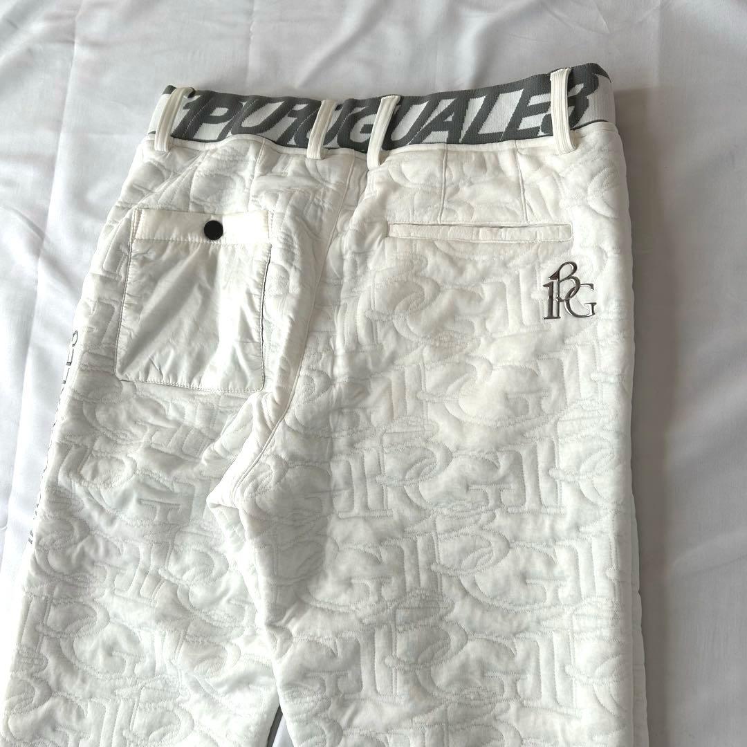 1PIU1UGUALE3 GOLF RIB PANTS リブ パンツ ロゴ
