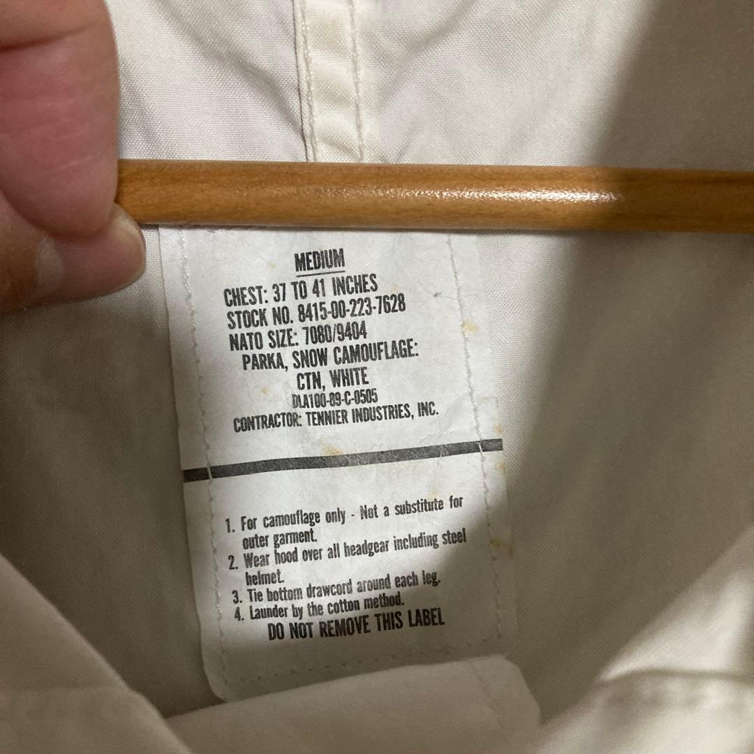 U.S.MILITARY  CAMO PARKA 米軍スノーカモパーカー