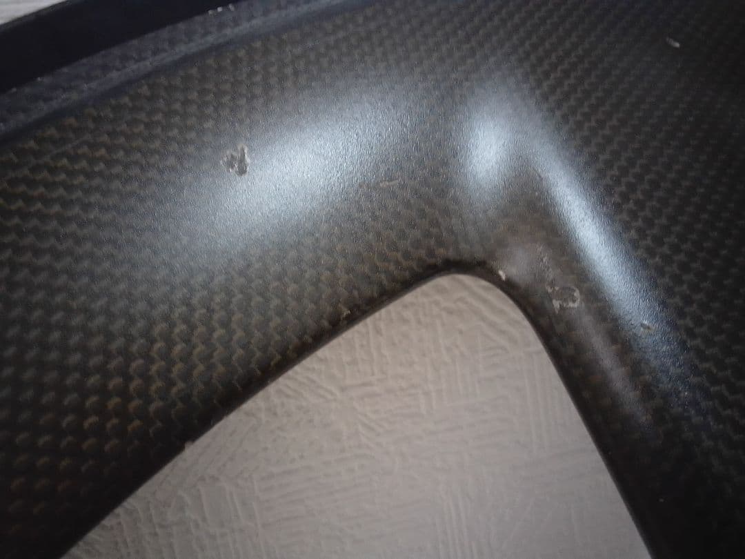 カーボンホイール フロント ノーブランド バトンホイール 5本 ピスト 700c