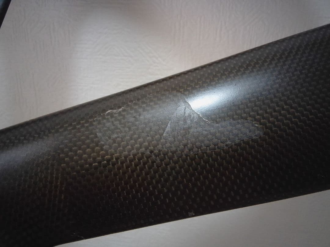 カーボンホイール フロント ノーブランド バトンホイール 5本 ピスト 700c