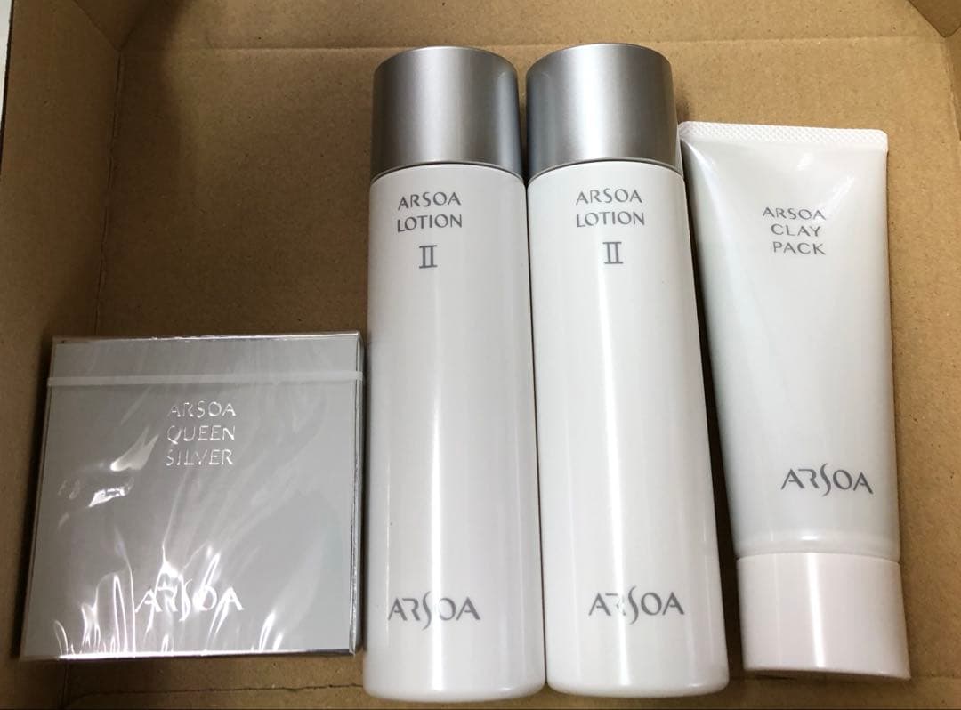 アルソア✨石けん.ローションII×2本.クレイパック☆ - メルカリ