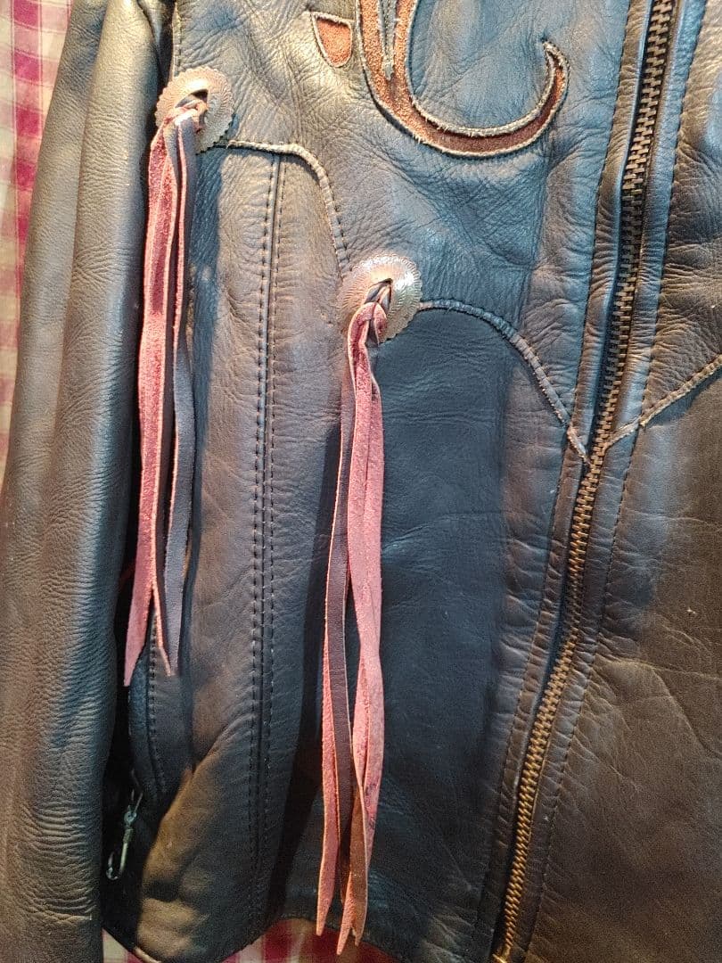 レディース レザージャケット ショート丈