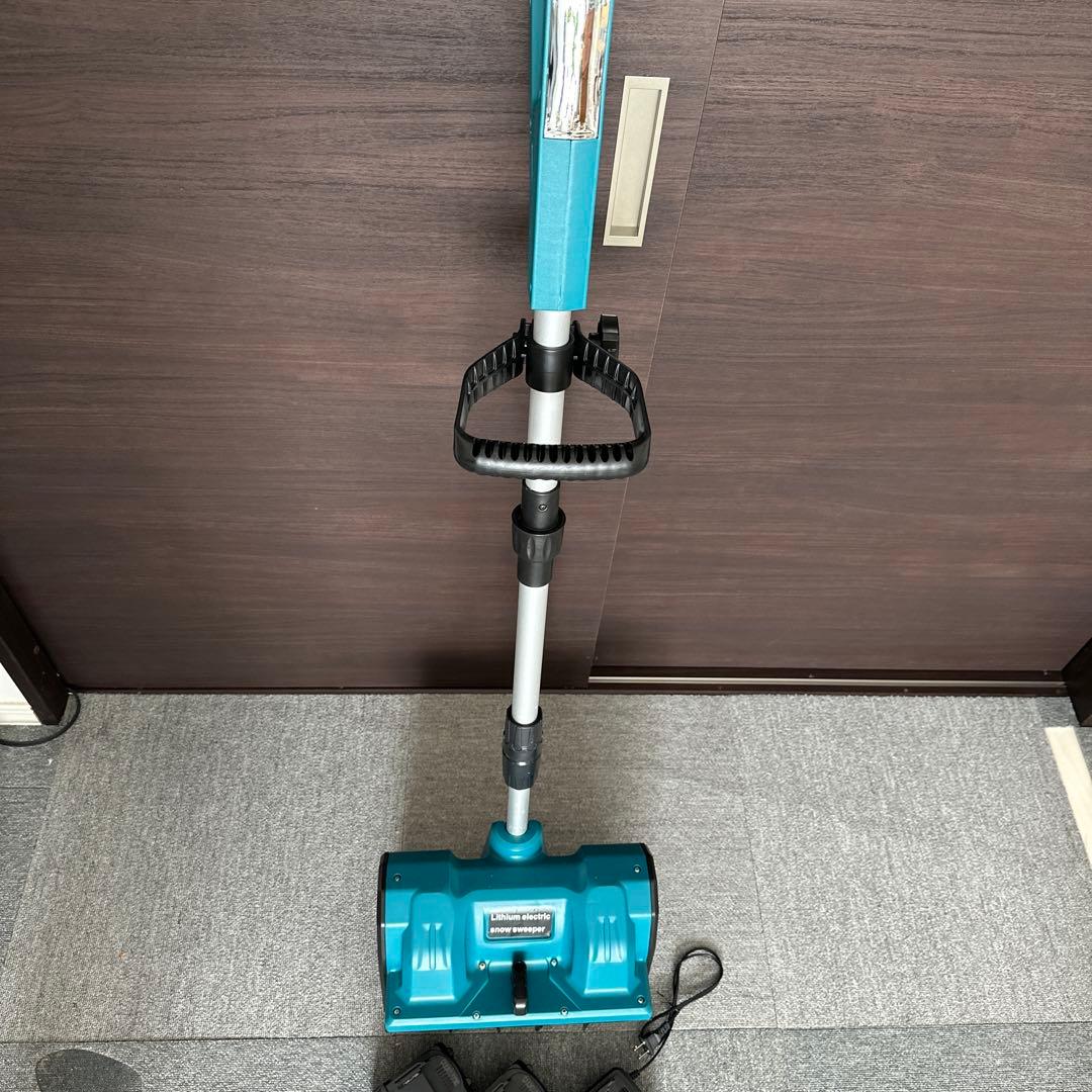 【ジャンク】電動除雪機 除雪機 2つバッテリー付き