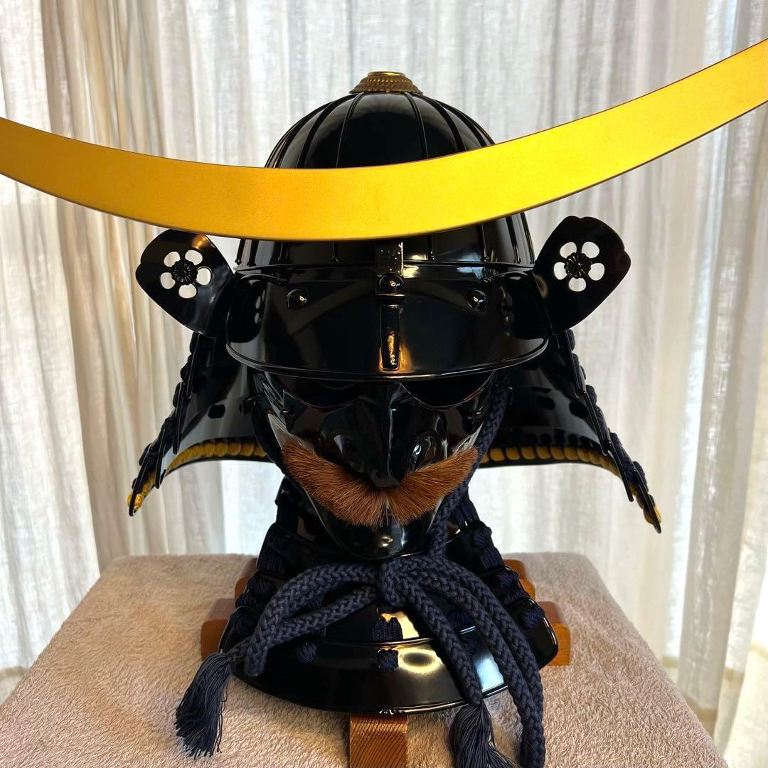 新品同様美品！『薩摩国住光忍十一代作』日本 甲冑 当世具足『 鎧 一式』 等身大