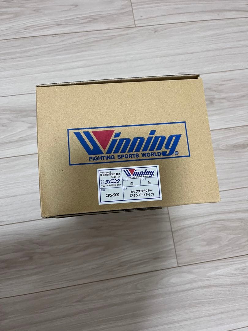Winning カッププロテクター白MサイズJINBEOM KIM