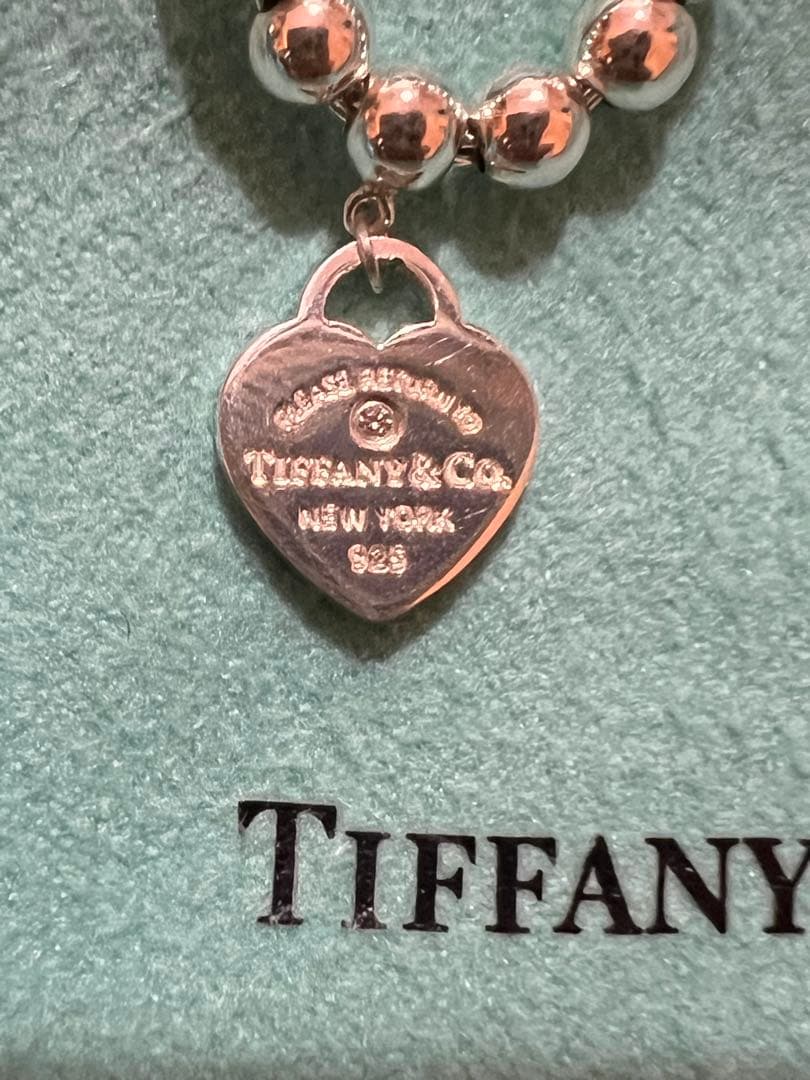 ティファニー925ブレスレットリターントゥハートダイヤモンドTiffany&Co