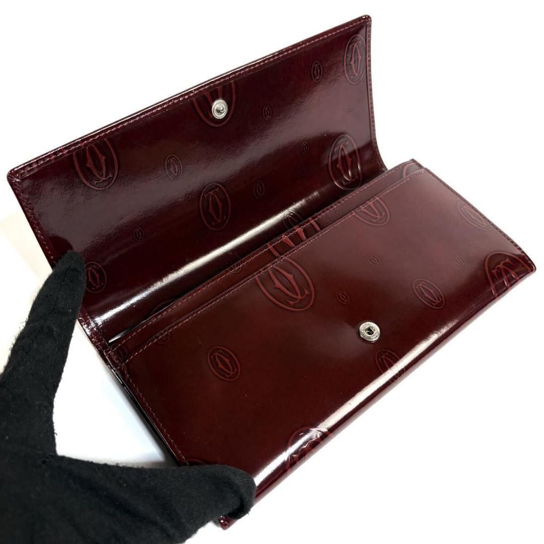 【極美品】Cartier ハッピーバースデー 長財布 フランス製 元箱付