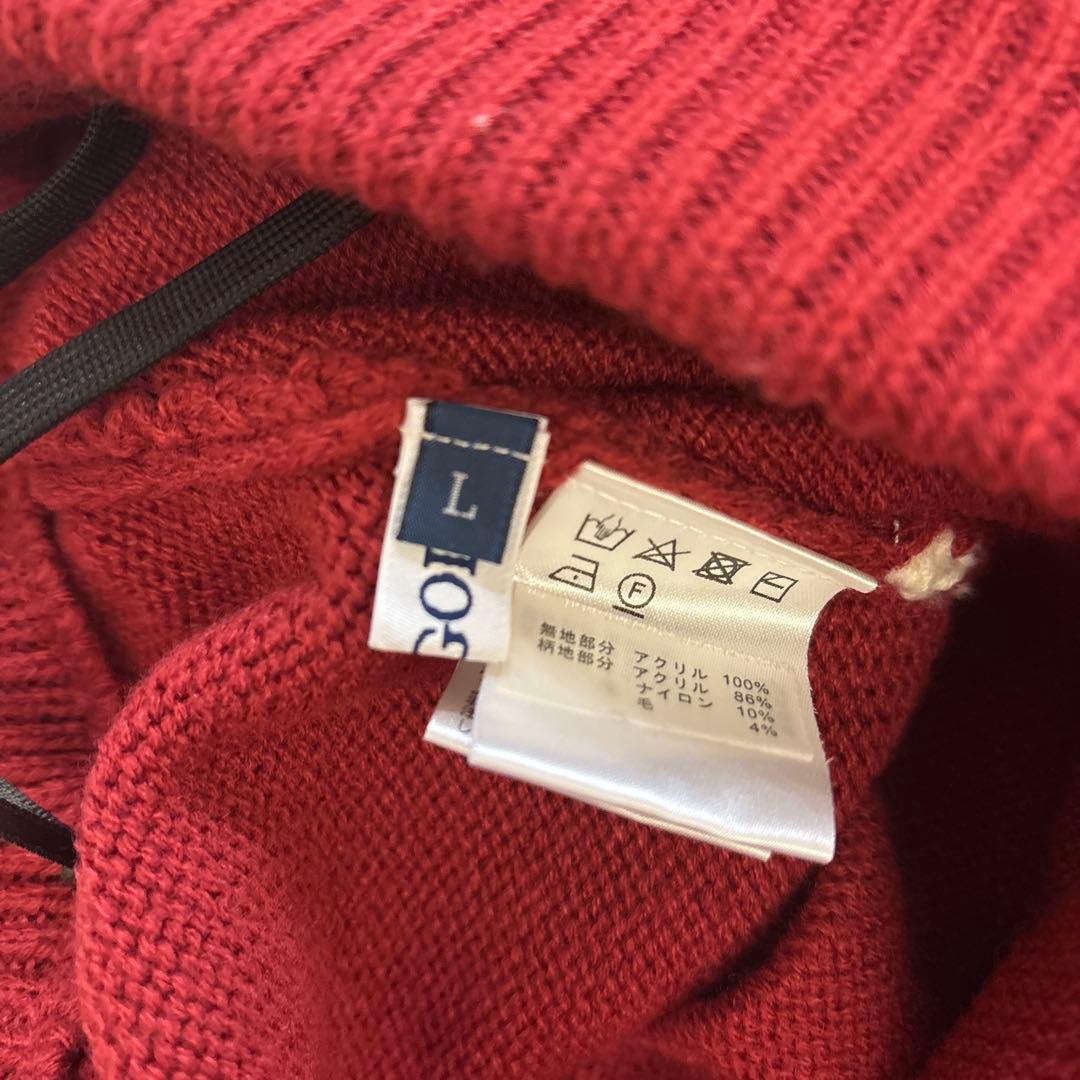 FILA GOLFレディス 丸首ニット 長袖 セットアップ