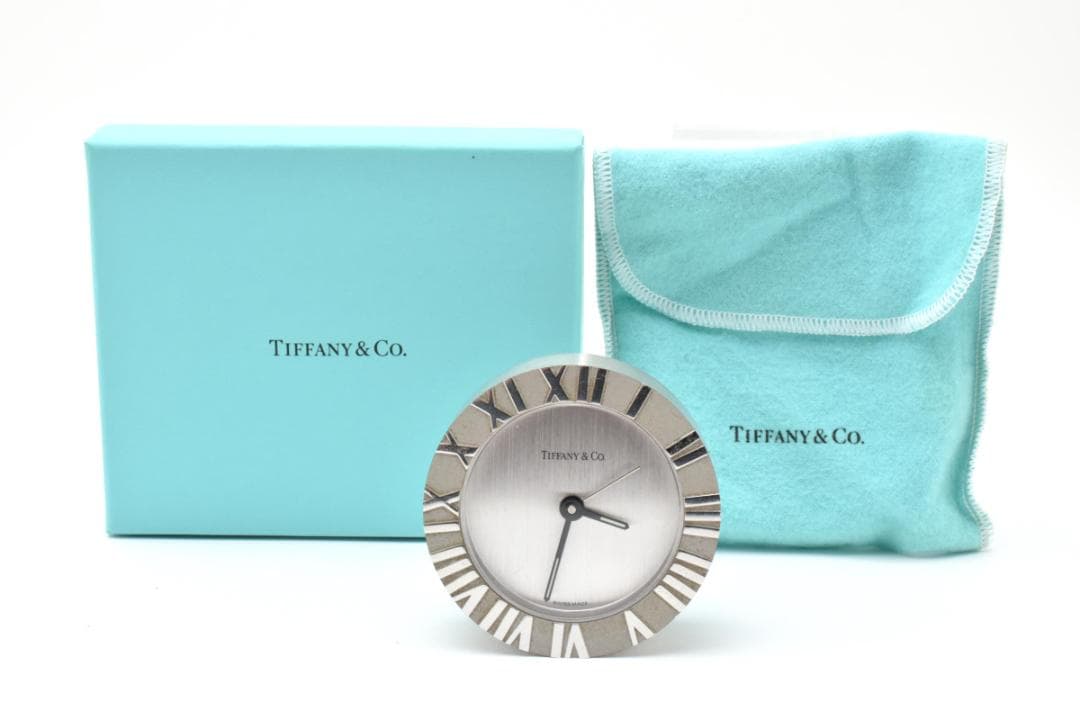 ティファニー Tiffany & Co. 置時計 ボックス付き TIFFANY&Co.（ティファニー） 時計用 時計ケース 箱 ケース