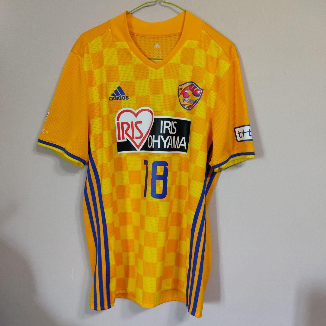 ベガルタ仙台　三田啓貴　ユニフォーム　Jリーグ　アディダス