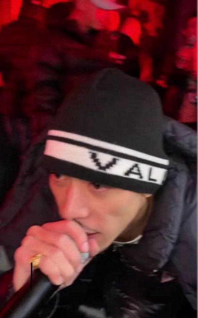 VALLAD STUDIO BEANIE CAP 黒 ニット帽 ビーニー - メルカリ