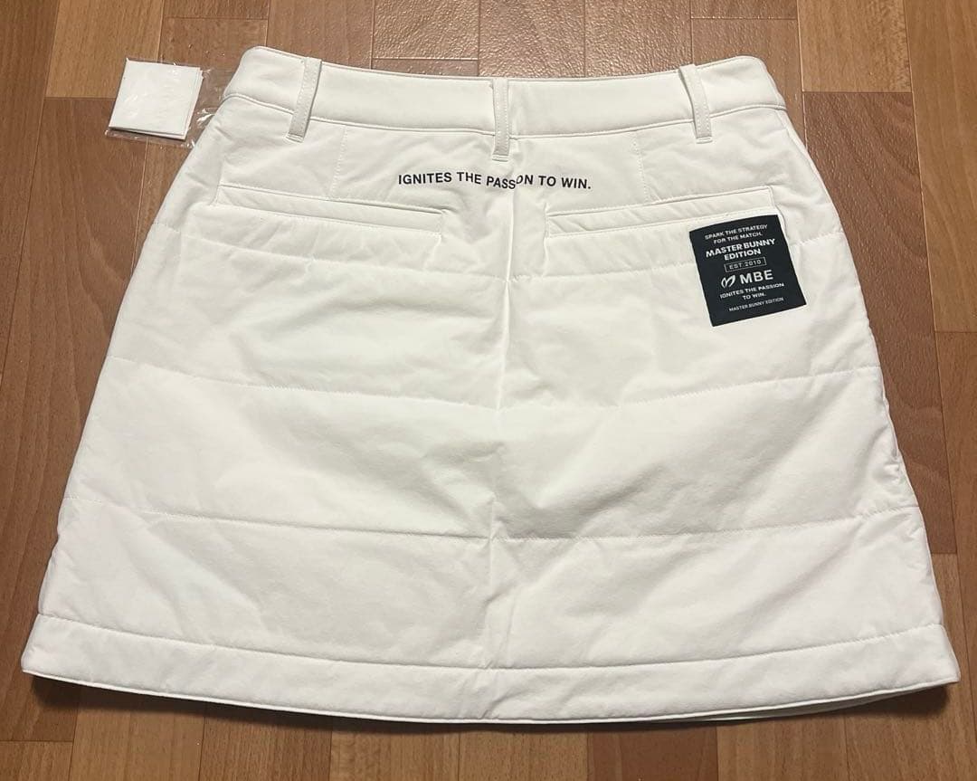 【新品タグ付】MASTER BUNNY EDITION ダウンスカート 0 白