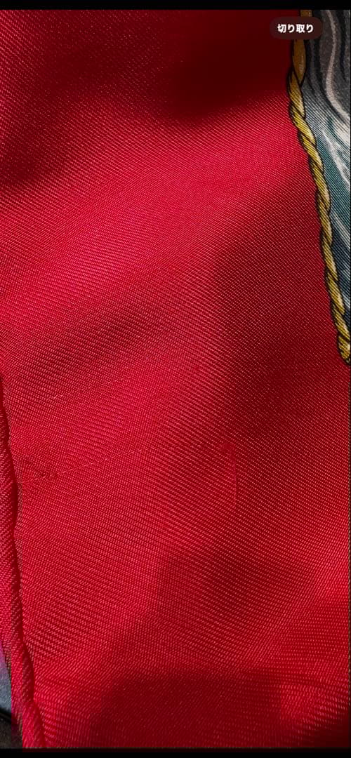 エルメススカーフ カレ90 朱赤ヨット帆柄