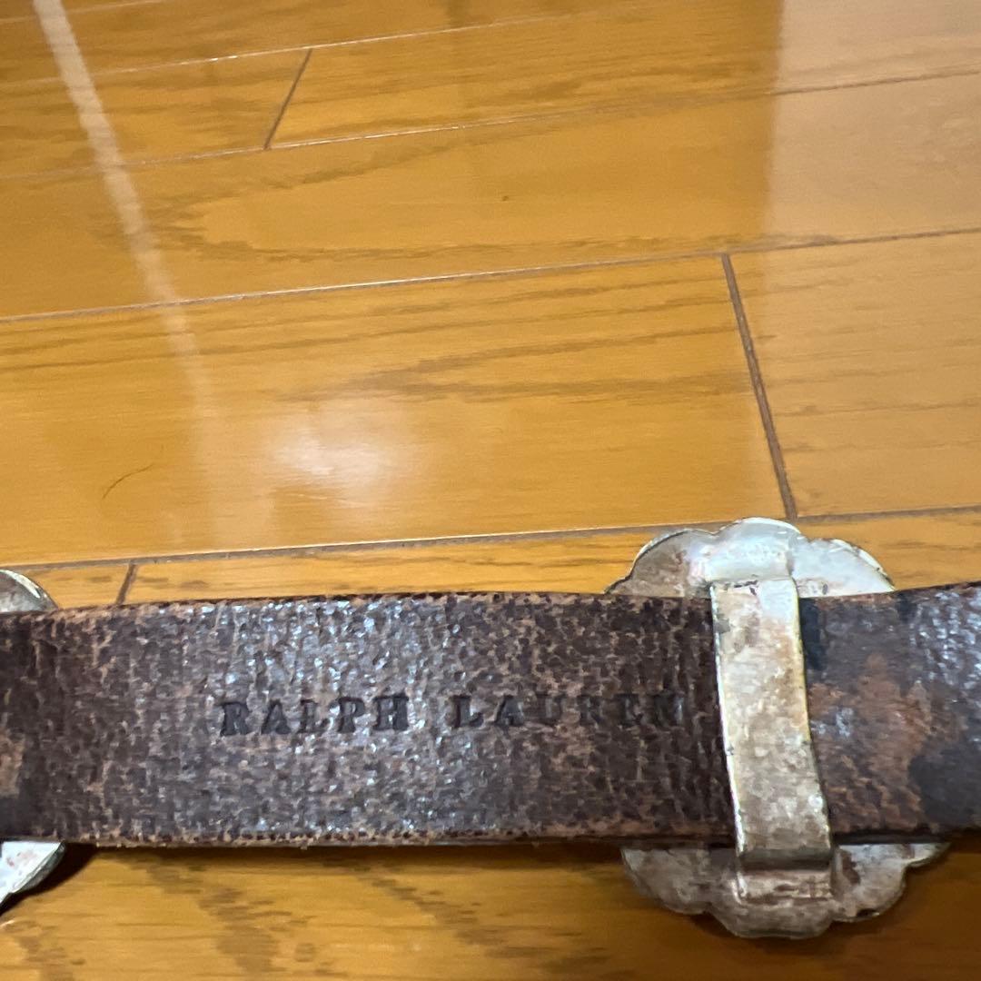 RAPH LAUREN ラルフローレン コンチョ ベルト