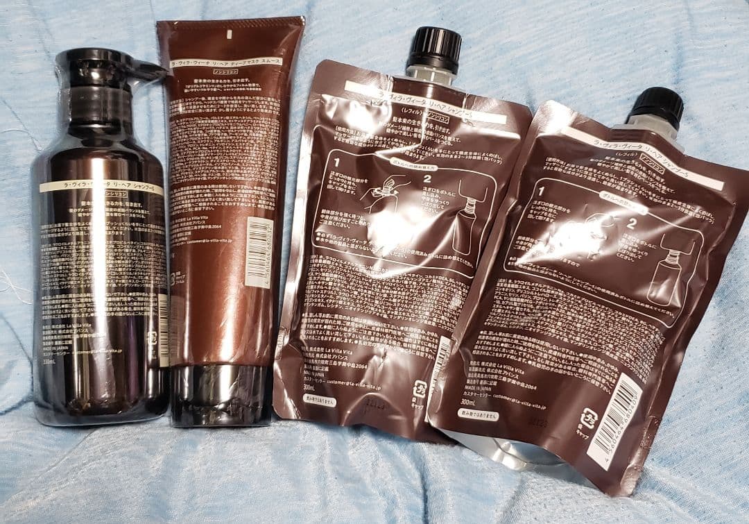 LA villa vita ラ・ヴィラ・ヴィータ シャンプーレフィルセット - メルカリ