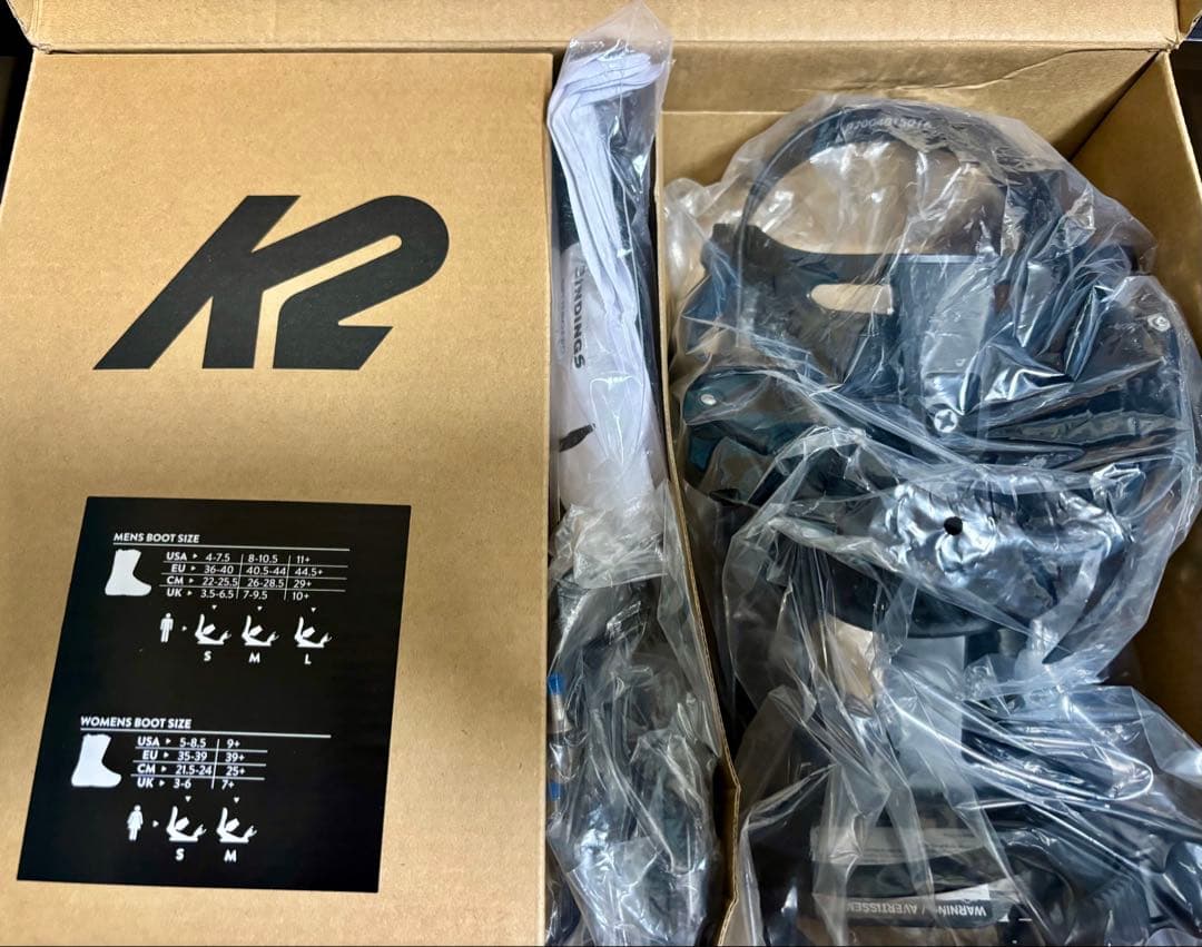 K2 スノーボード ビンディング FAROUT Lサイズ