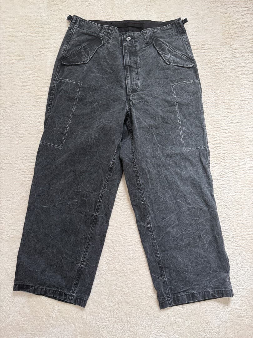 M-51 Custom Pants　25SAP-04-03H　黒　サイズ4