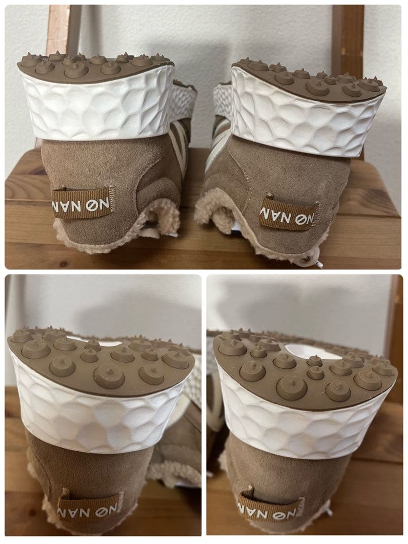 未使用✨ノーネーム　CARTER JOGGER カーター 厚底　ボア　23.5