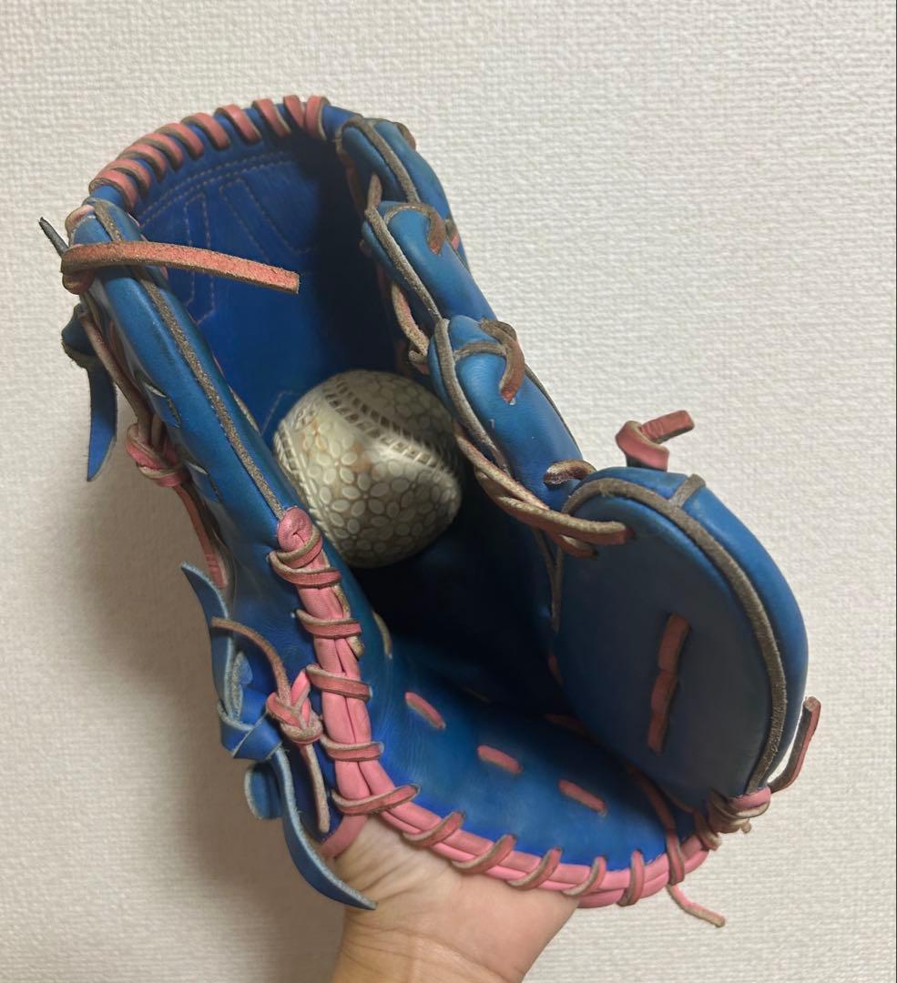 軟式　投手用　ミズノ　グローバルエリート オーダー　ピッチャー用　刺繍なし