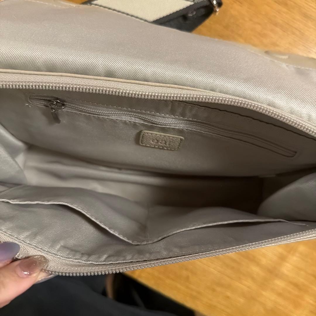 あ*め様 柄ワイドテープショルダーバッグ/ボディバッグ