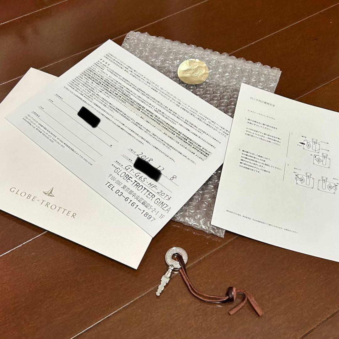 グローブトロッター　スーツケース　ピンク