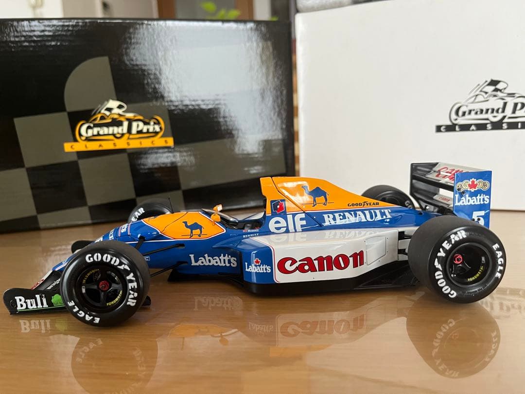 EXOTO 1/18 ウィリアムズ ルノー FW14B #5マンセル
