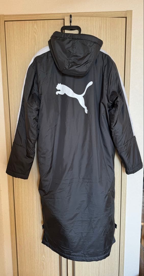 【新品】セレッソ大阪 PUMA ベンチコート 黒 Lサイズ