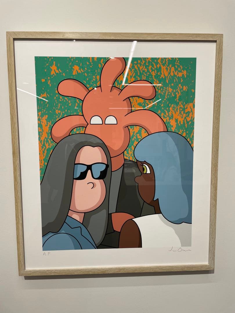 Jun Osonシルクスクリーン版画　ジュンオソン