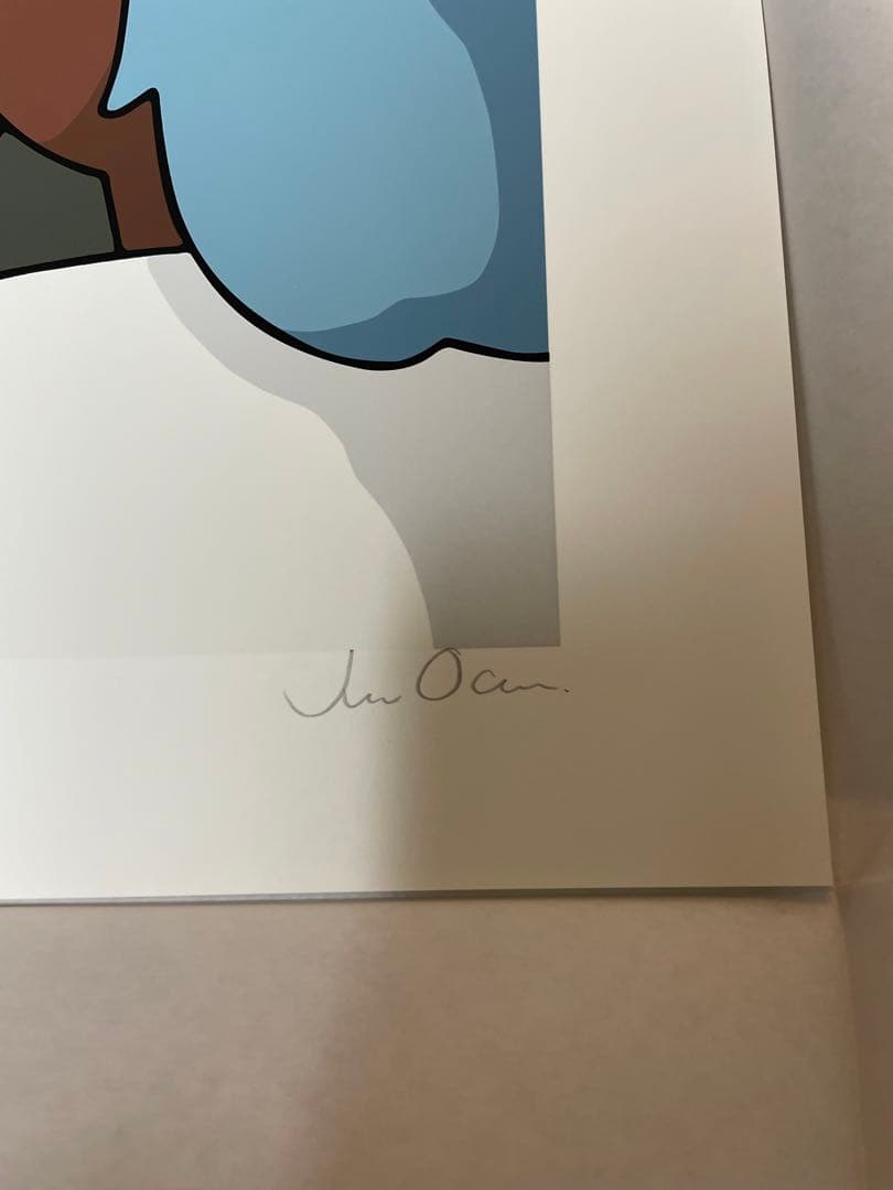 Jun Osonシルクスクリーン版画　ジュンオソン