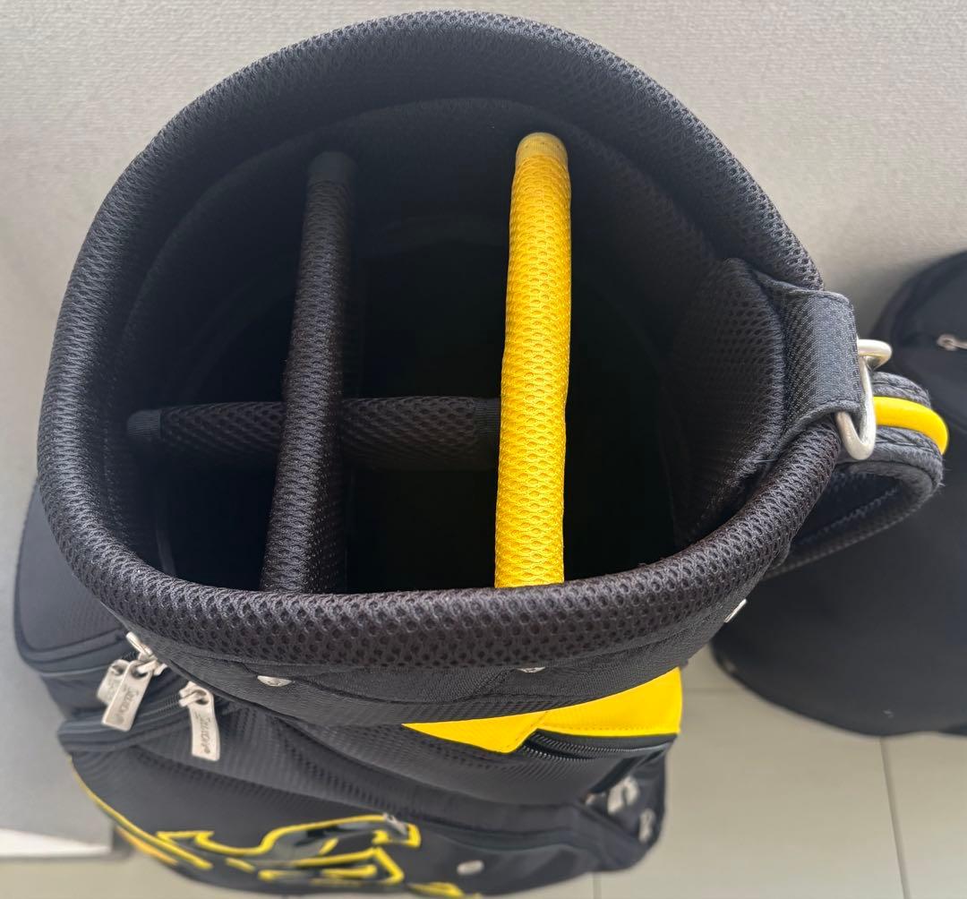 Srixon キャディバッグ 黒/黄