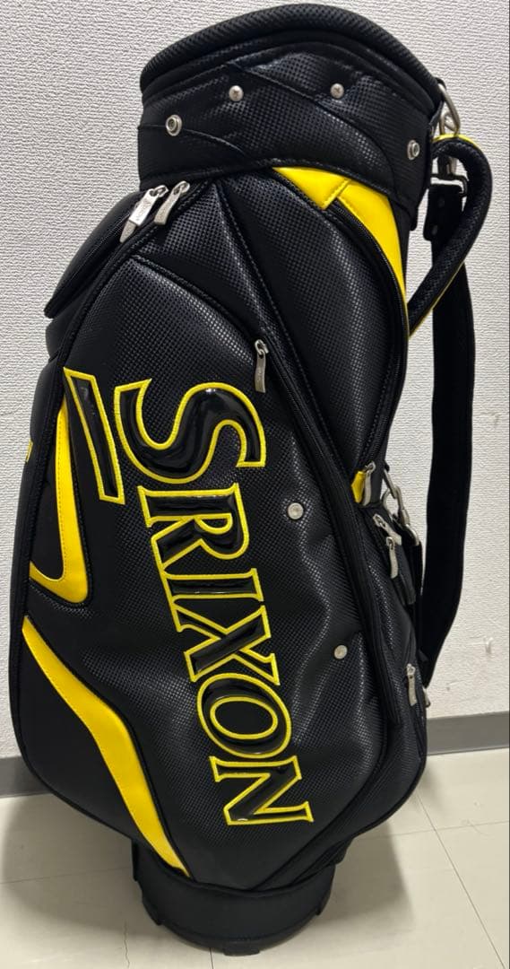 Srixon キャディバッグ 黒/黄