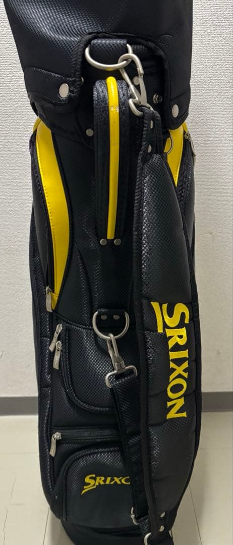 Srixon キャディバッグ 黒/黄
