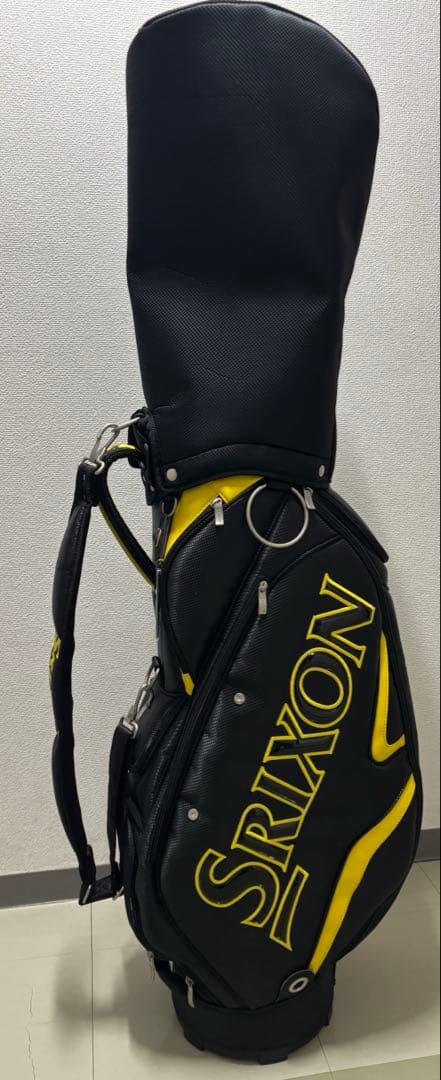 Srixon キャディバッグ 黒/黄