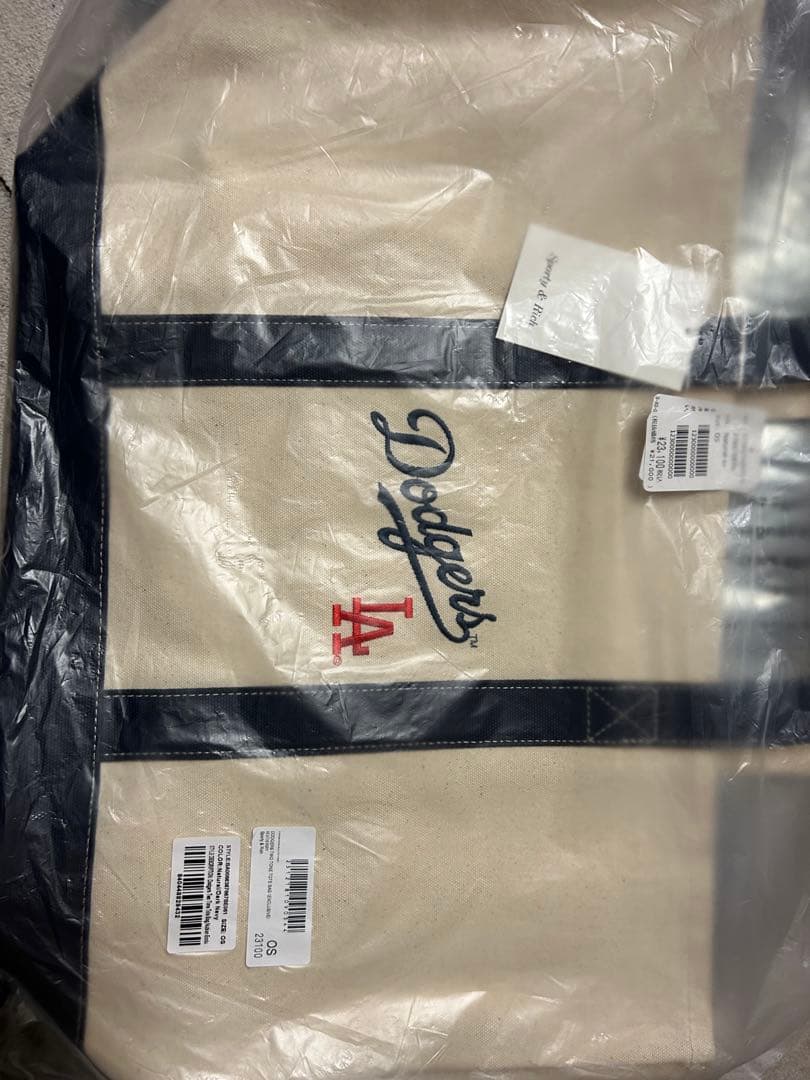 Sporty & Rich ドジャース　トートバッグ