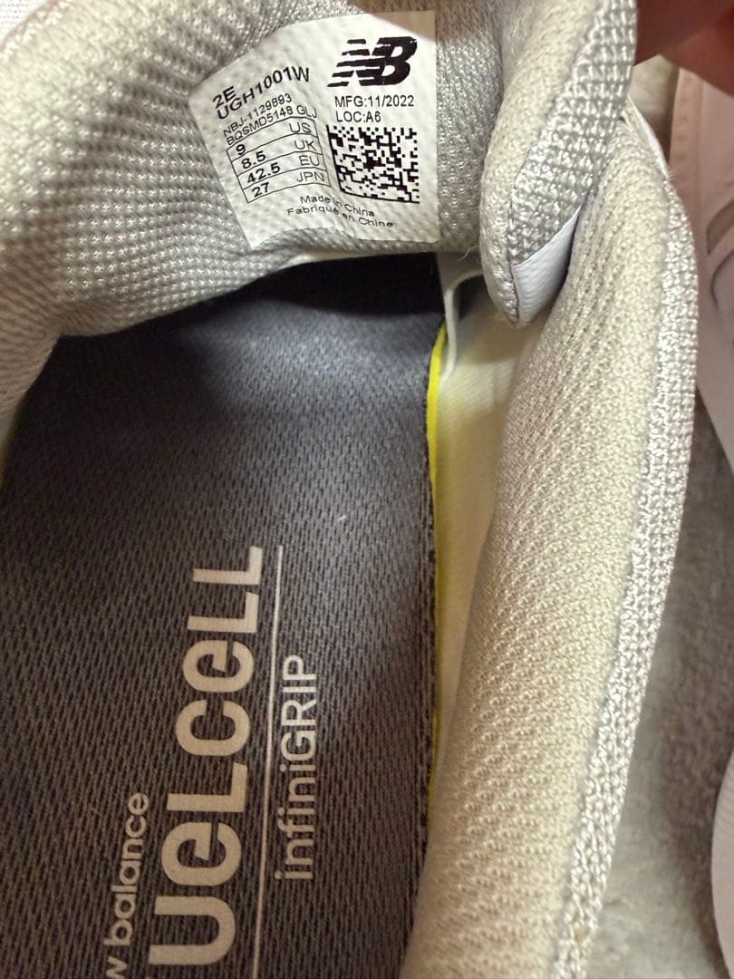 ✨️超お得✨️ニューバランス ゴルフシューズ ボア UGH1001W ホワイト