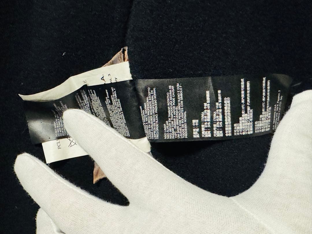 【ARMANI COLLEZIONI】コート ウール カシミヤ混　メンズ