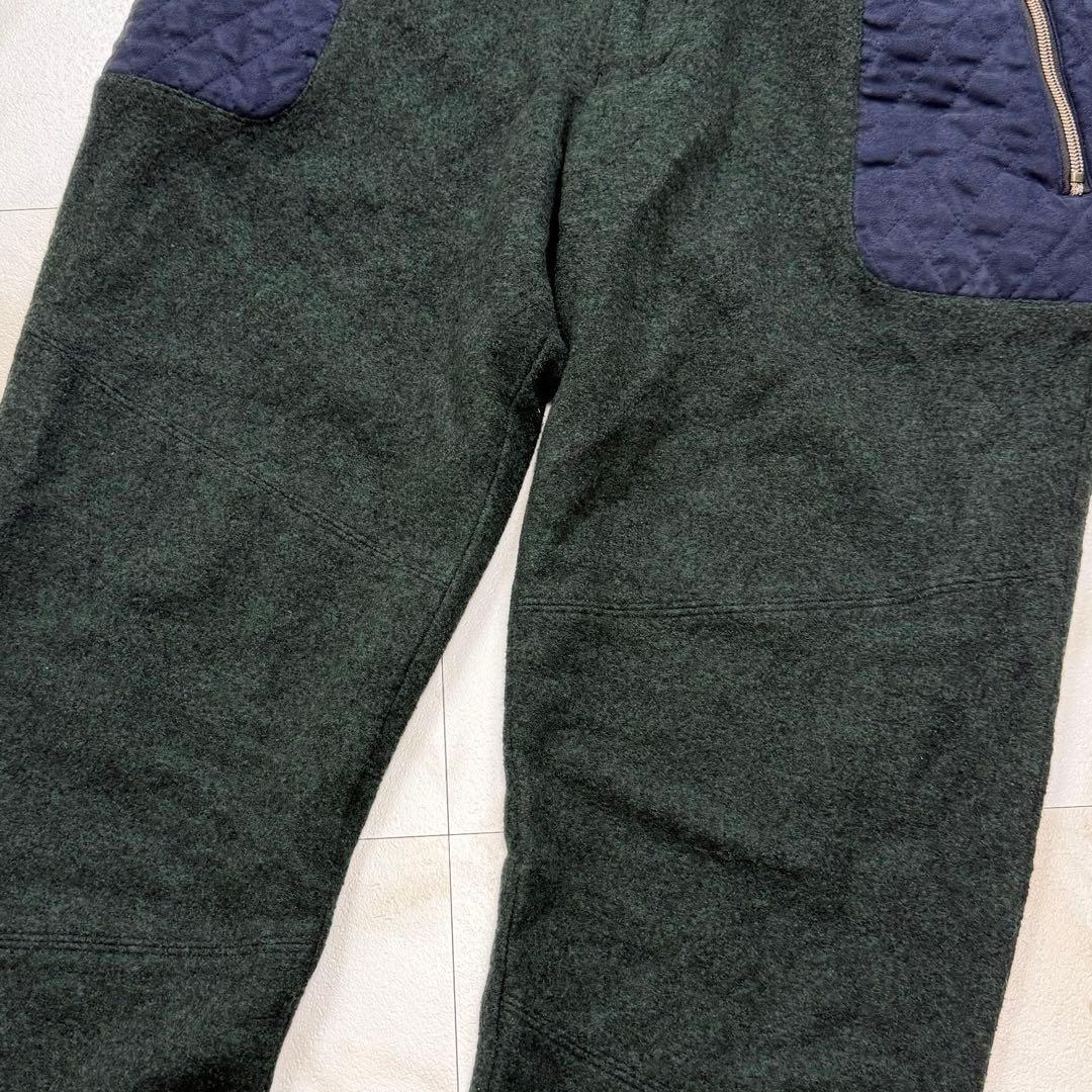 マークアンドロナ ニット切り替え パンツ ゴルフ GOLF 極暖 XL