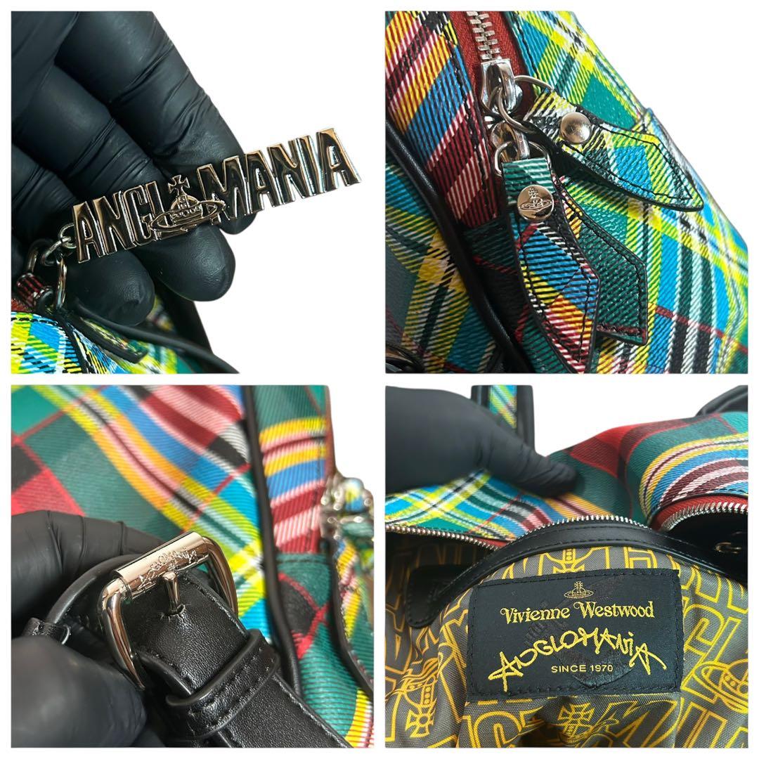 ニャン◎美品‼︎◆Vivian Westwood◆バッグパック/チェック柄/