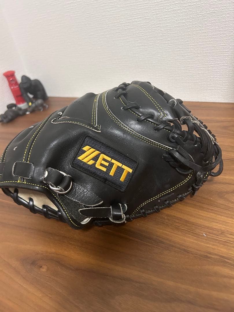 ZETT公式オーダー キャッチャーミット BPC-PRO旧ロゴ仕様・希少モデル