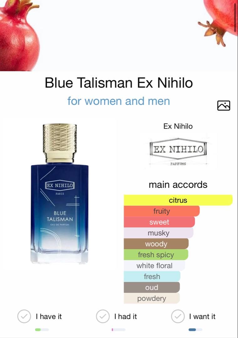 EX NIHILO Blue Talisman - メルカリ