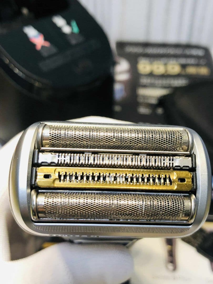 【美品】BRAUN S9 pro 9455cc-V メンズ電気シェーバーブラウン