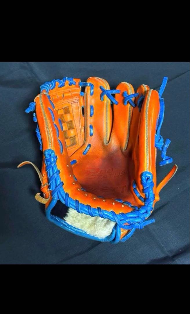 ZETT 硬式グローブ キップレザー プロステイタス フルオーダー　源田モデル