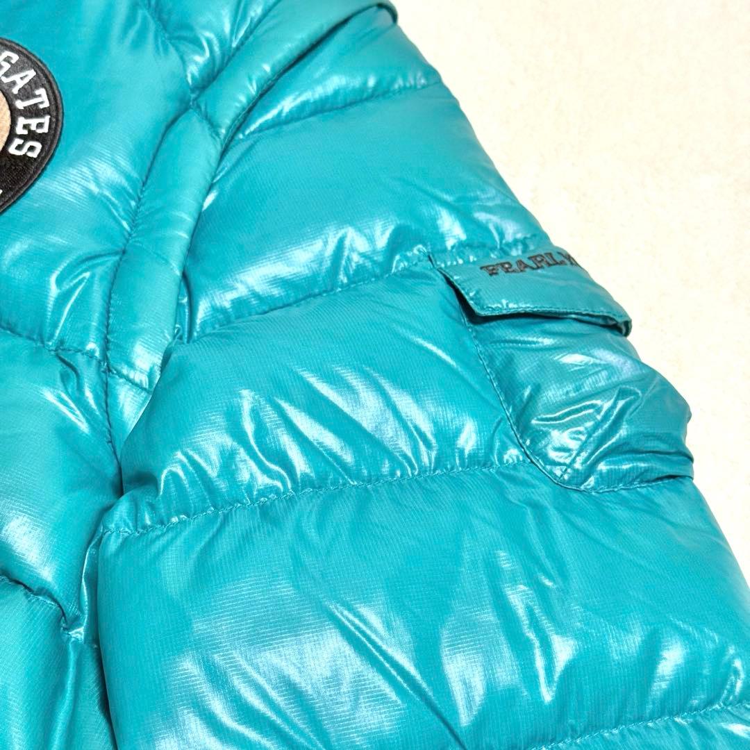 希少 PEARYGATES 2way ダウンジャケット ワッペン 腕着脱可能